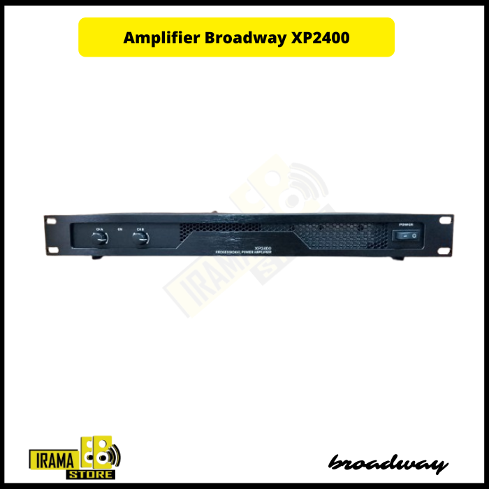 Amplifier Broadway XP2400